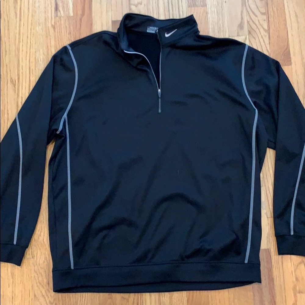Black Nike Golf zip pullover